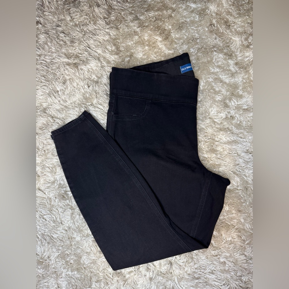 Old Navy Women's Black Jeggings - Picture 7 of 10